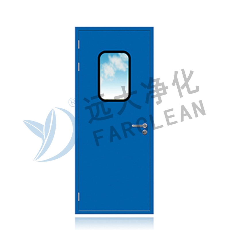 Handmade Steel Cleanroom Single Door