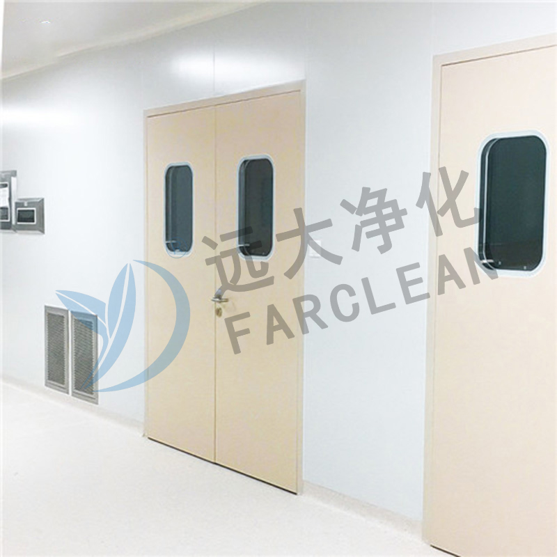 Light Steel Keel Cleanroom Double Doors