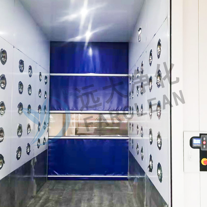 PVC High-Speed Roller Shutter Air Shower