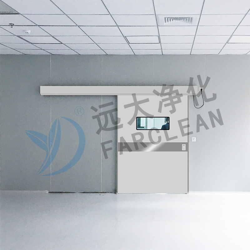 Steel automatic sliding doors