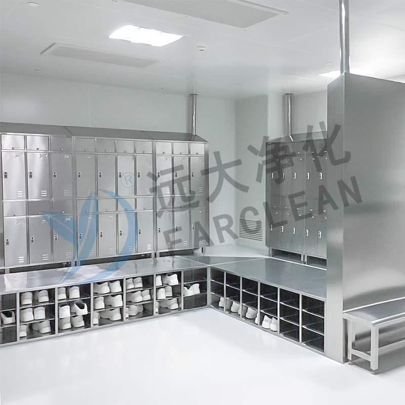 Stainless Steel Cleanroom Clothes Storage Cabinet